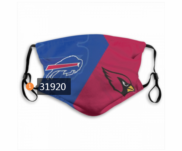NFL Buffalo Bills 312020 Dust mask with filter